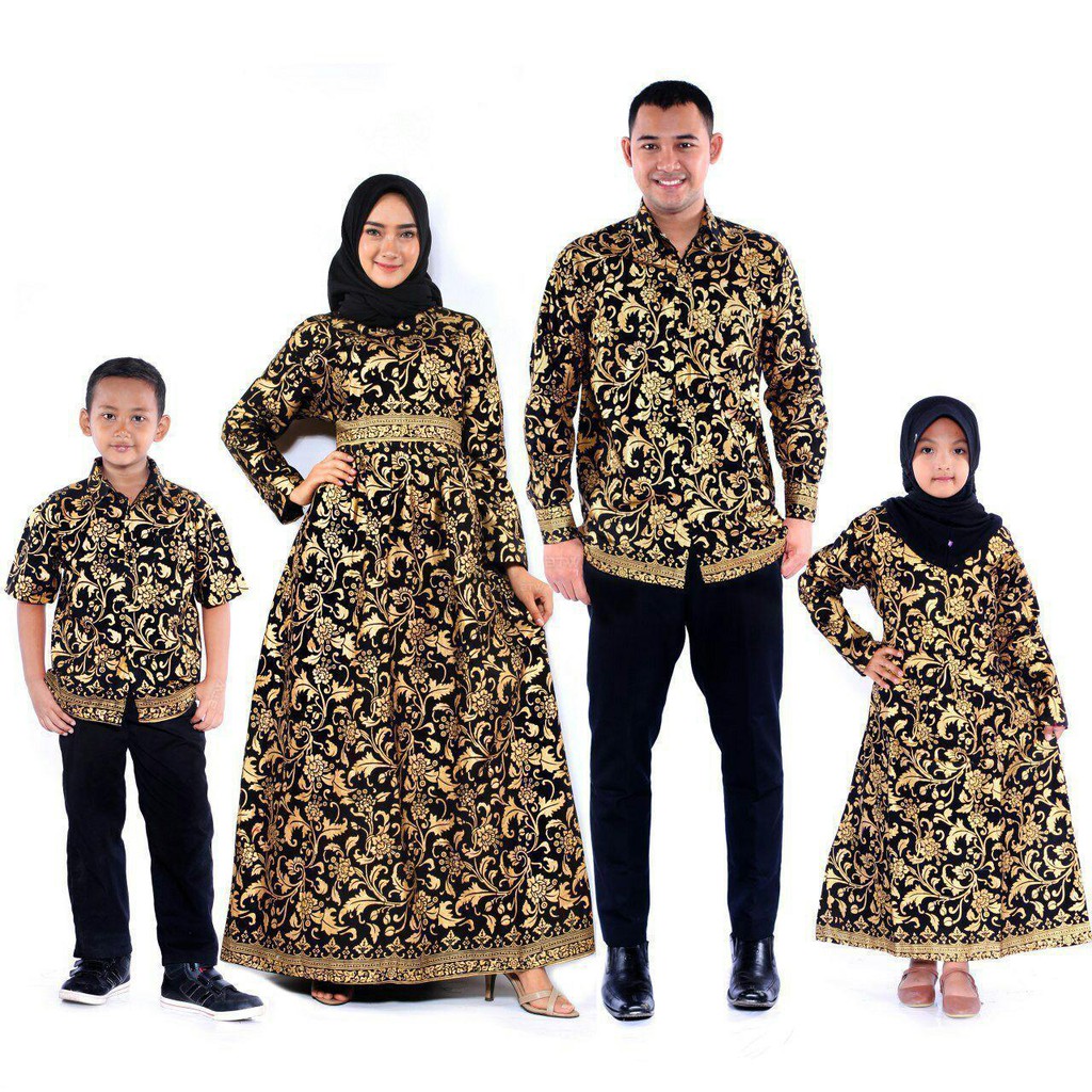 COUPLE BATIK KELUARGA MOTIF BAKUNG