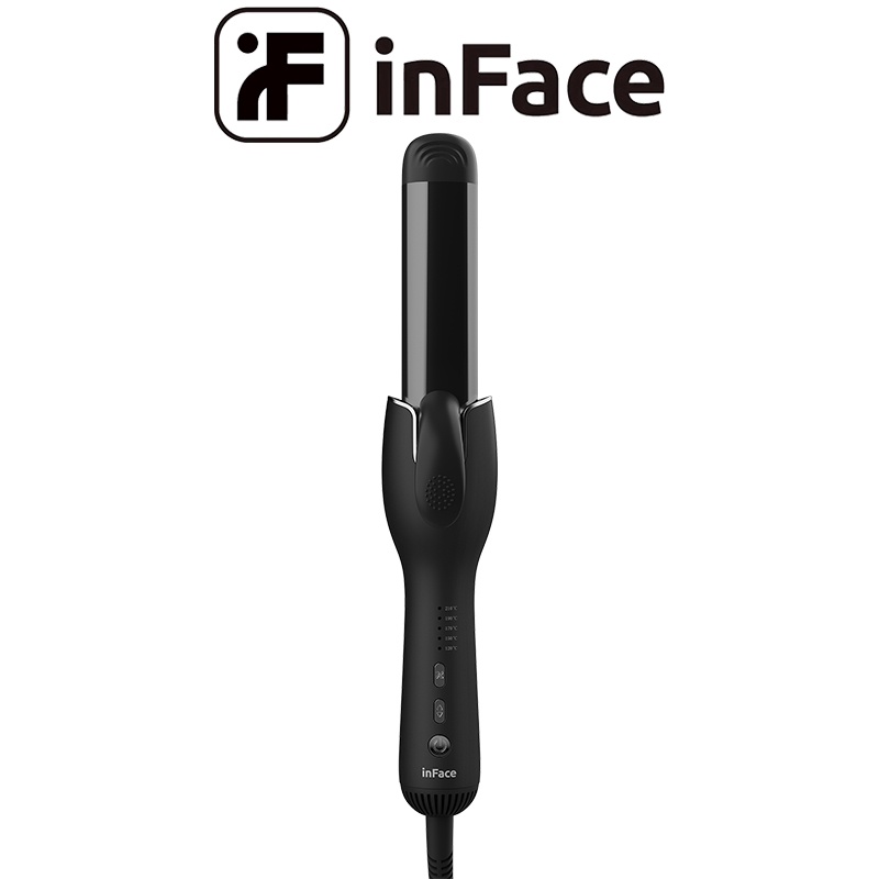 🇮🇩inFace® ZH-07F Catokan Rambut Ceramics Curly 2 in 1 New Arrival Catok Untuk Lurus 48H Styling Tahan Lama  Pelurus Permanen Smoothing Buat Ngelurusin Penggunaan Suhu Konstan Perempuan Lucu Anti Rusak Hair Curler Curling Iron Ceramic Rotating Waver Wand