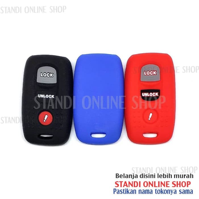 Kondom Kunci Silikon Remote Cover KIA Picanto Komplit