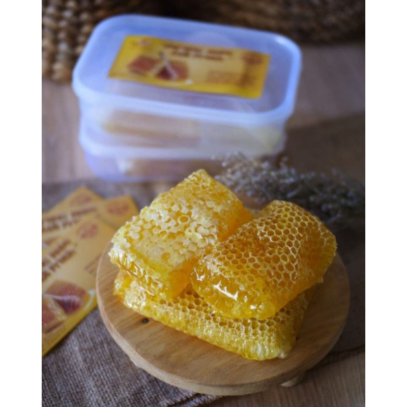 

SARANG MADU MELIFERA 500 GRAM I HONEYCOMB ORIGINAL