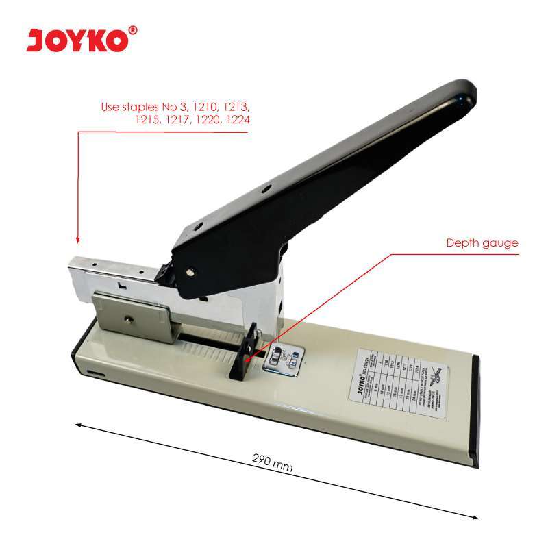 

Heavy Duty Stapler Joyko HD-12N/24 Stapler Besar