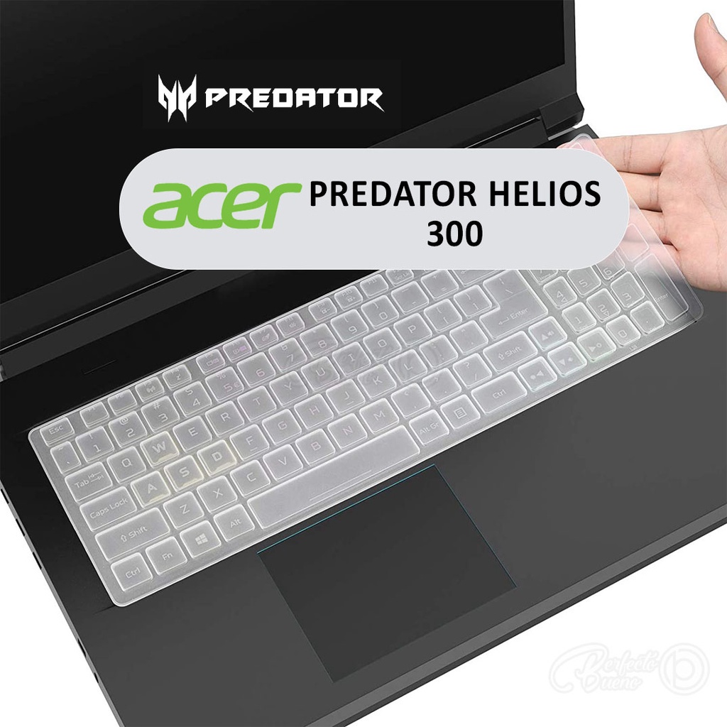 Cover Pelindung Keyboard Bahan Silikon Untuk Acer Predator Helios 300 PH315-52 / 53 / 54 PH317-53 / 54 15.6 17.3