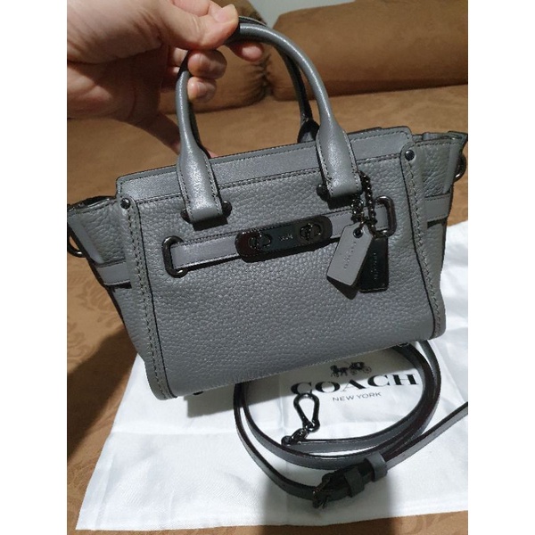 Tas Coach Swagger 21 Heather Grey