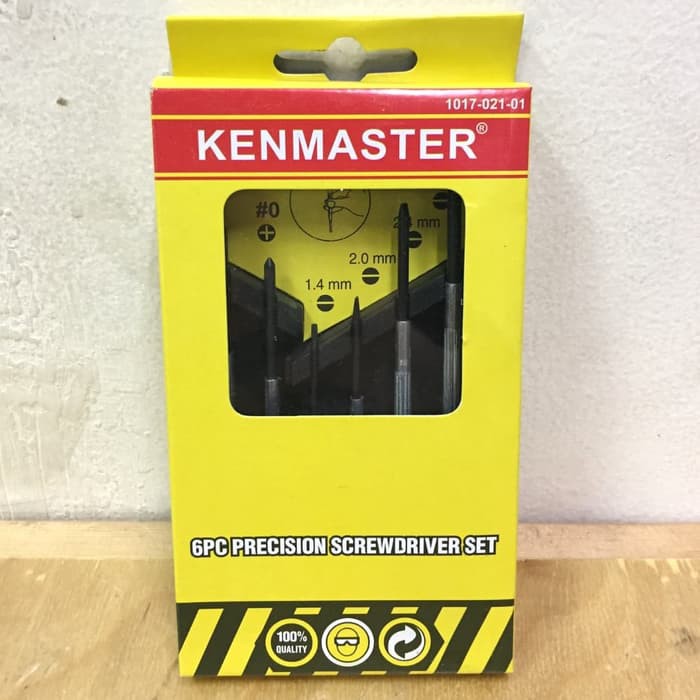 obeng jam kenmaster set 6 pcs kacamata tamiya diecast MURAH