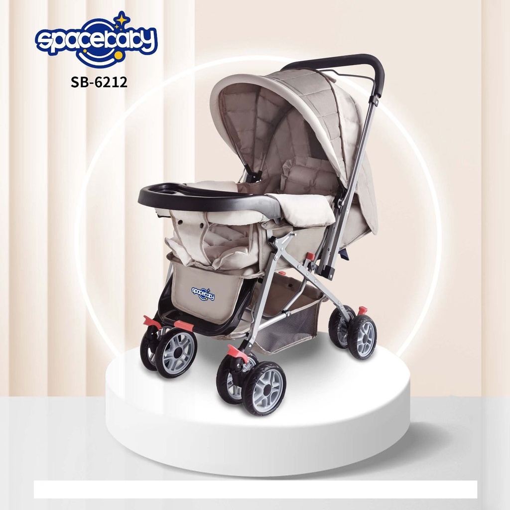 Kereta Dorong Bayi Spacebaby SB 6212 Stroller Baby SB-6212 SB6212