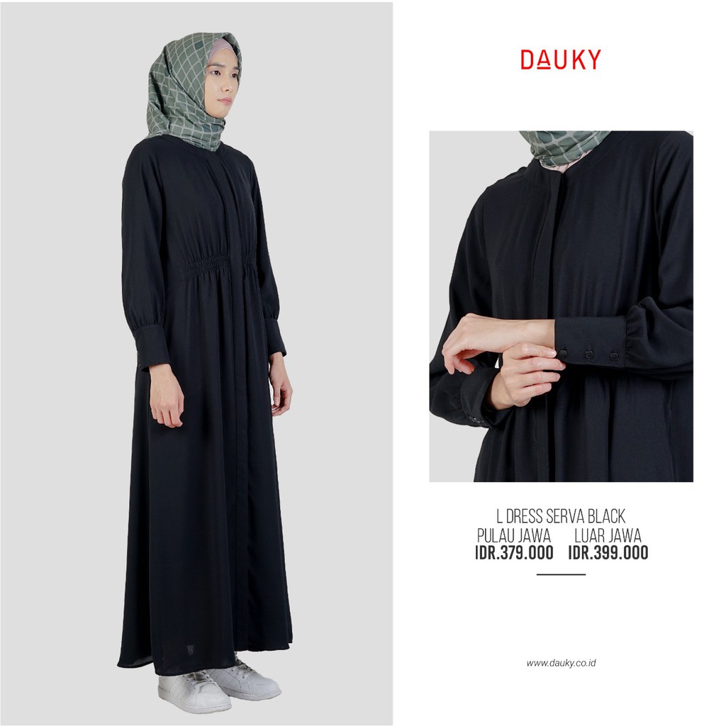Dress Lebaran Dauky L DRESS SERVA