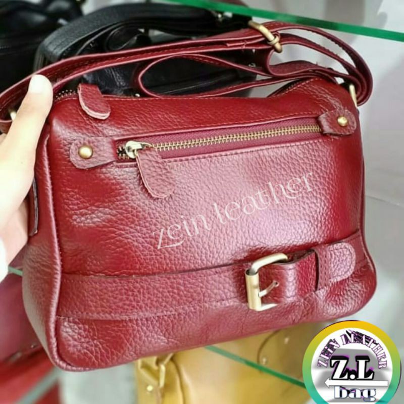 TAS KULIT GARUT ASLI TAS KULIT PAPIRUT TAS WANITA ASLI GARUT