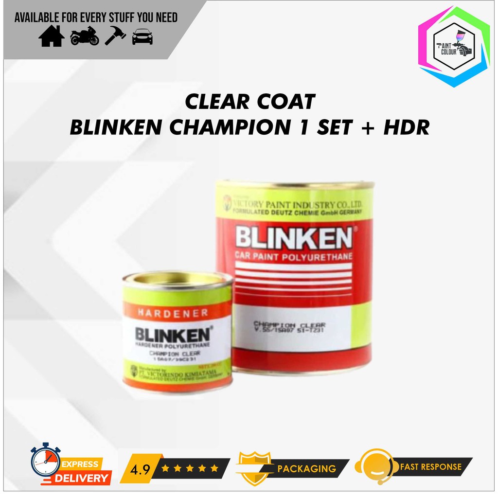 Clear Coat Blinken Champion 1 Set/liter /Pernis/Clearcoat