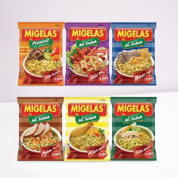 Mie Gelas baru promo (1 renceng 10 pcs )pcs per renceng  aneka rasa mie gelas