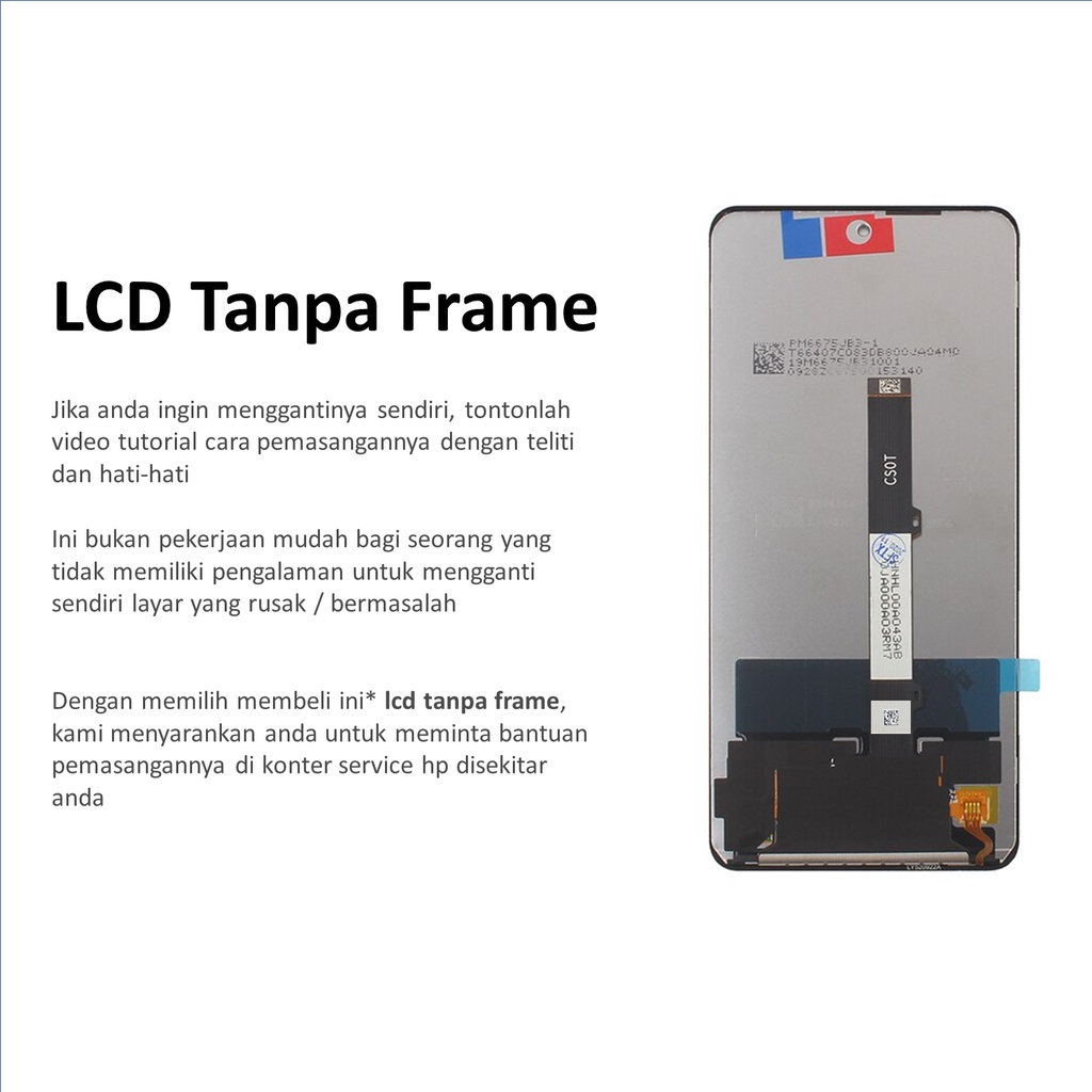 [ CHECK.ID ] LCD + FRAME POCOPHONE POCO X3 NFC / X3 PRO
