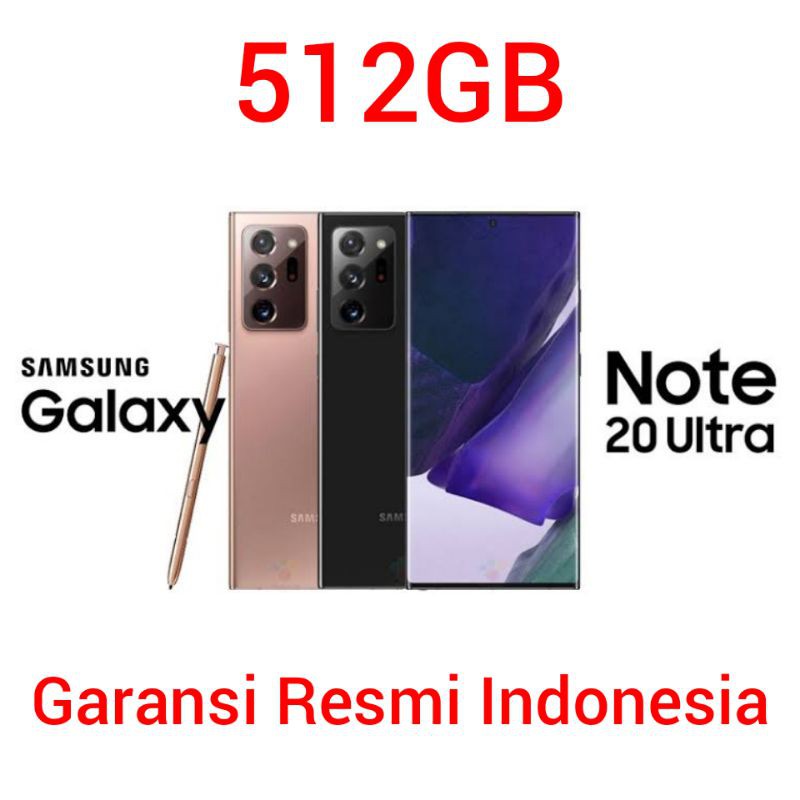 Samsung Galaxy Note 20 Ultra 512GB Note20 SEIN Garansi Resmi Indonesia