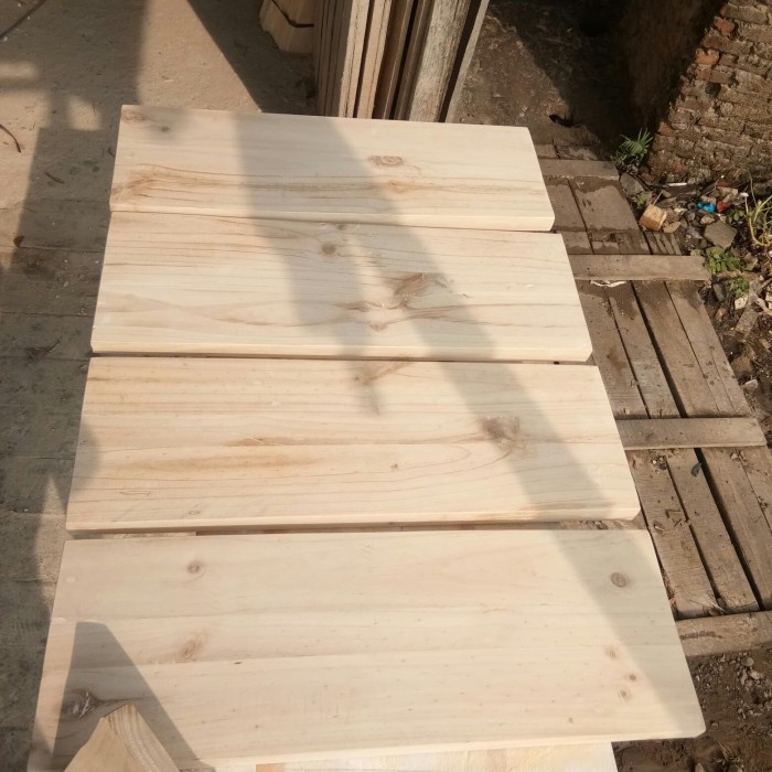 PAPAN KAYU JATI BELANDA/ AMBALAN 100X60X2