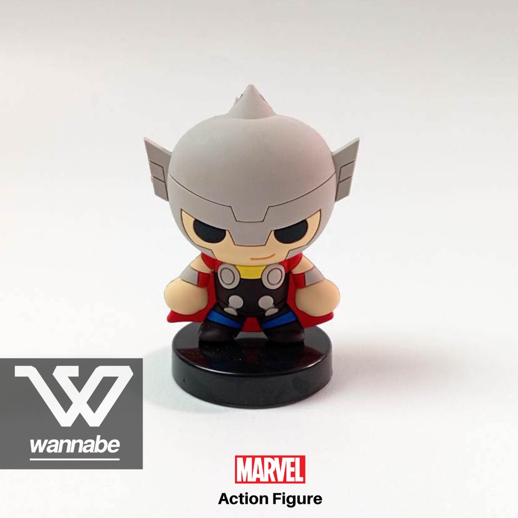 Pajangan Dashboard Mobil Thor New Marvel Original | Action Figure