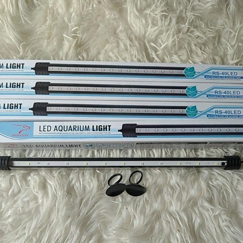 Lampu LED Rosston 40cm- T4- Lampu Celup Aquarium 3 WARNA