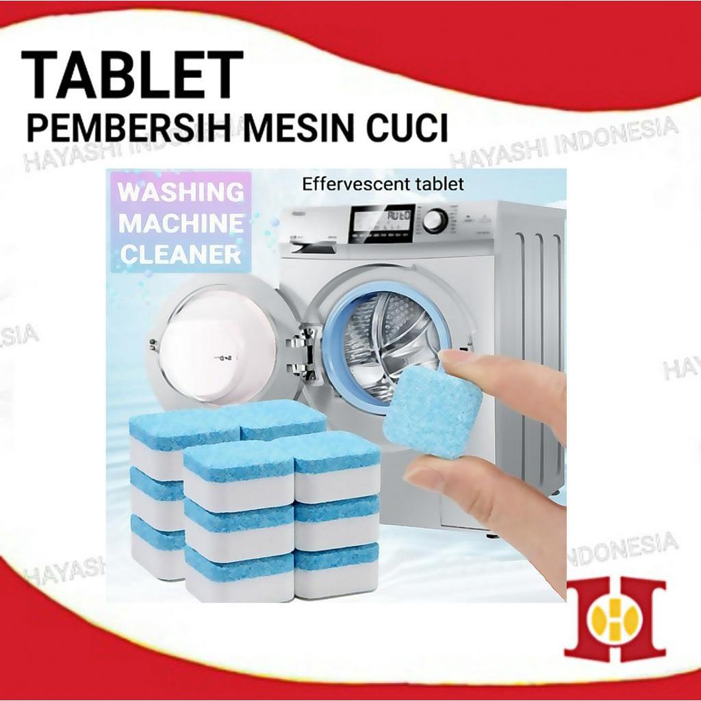 Tablet Pembersih Mesin Cuci Deep Cleaning Washing Machine ORIGINAL - 12pcs