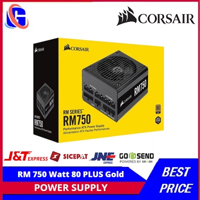 Corsair RM750 750 Watt 80 PLUS Gold Fully Modular PSU CP-9020195-EU