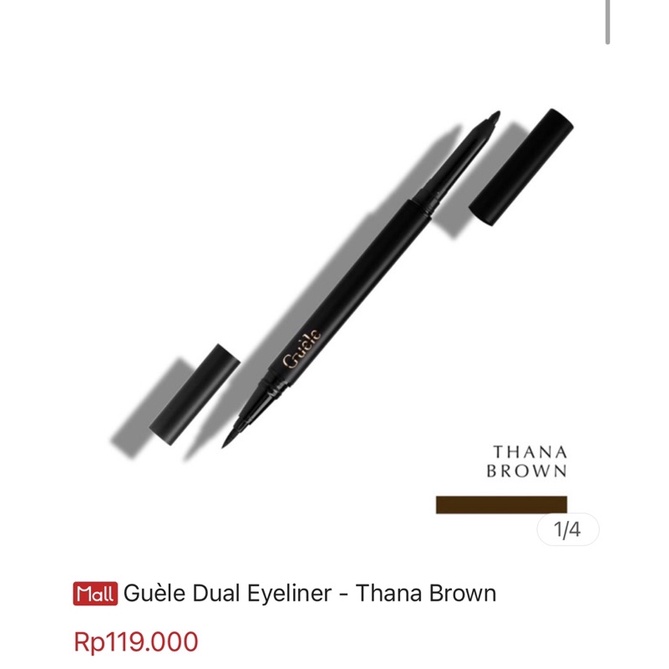 Guele dual eyeliner thana brown