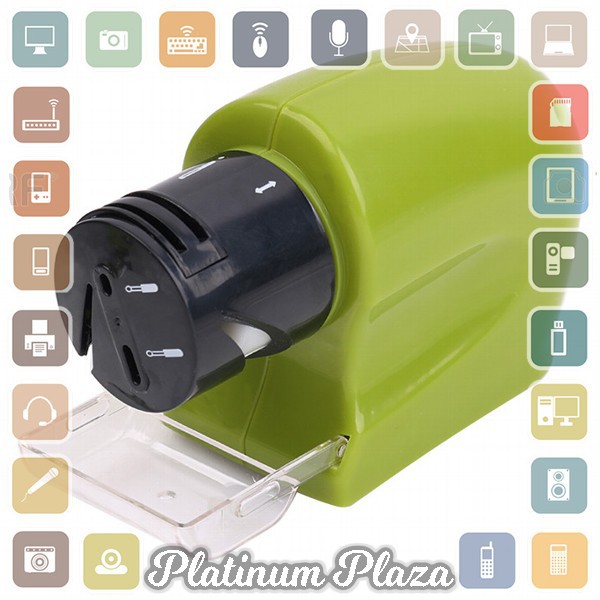 Swifty Sharp Electric Sharpener / Pengasah Pisau Elektrik - Green`60PAPN-