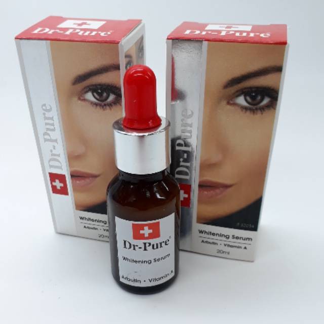 [ Serum Muka ] DR Pure Serum Whitening 20ml (Original)
