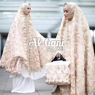Diskon !!! Azurra Shop Mukena Ashanty By Al Gani Mukena Dewasa Fashion Muslim Murah