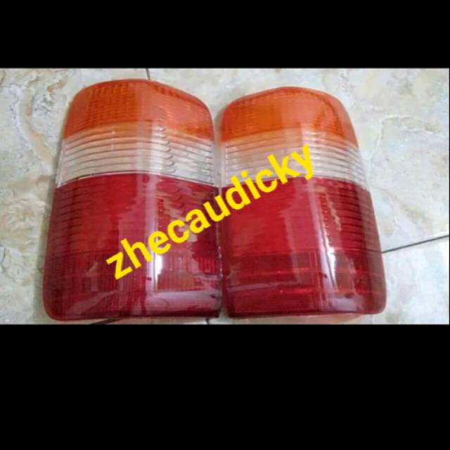 Kaca mika stop lampu belakang Toyota kijang kapsul lgx