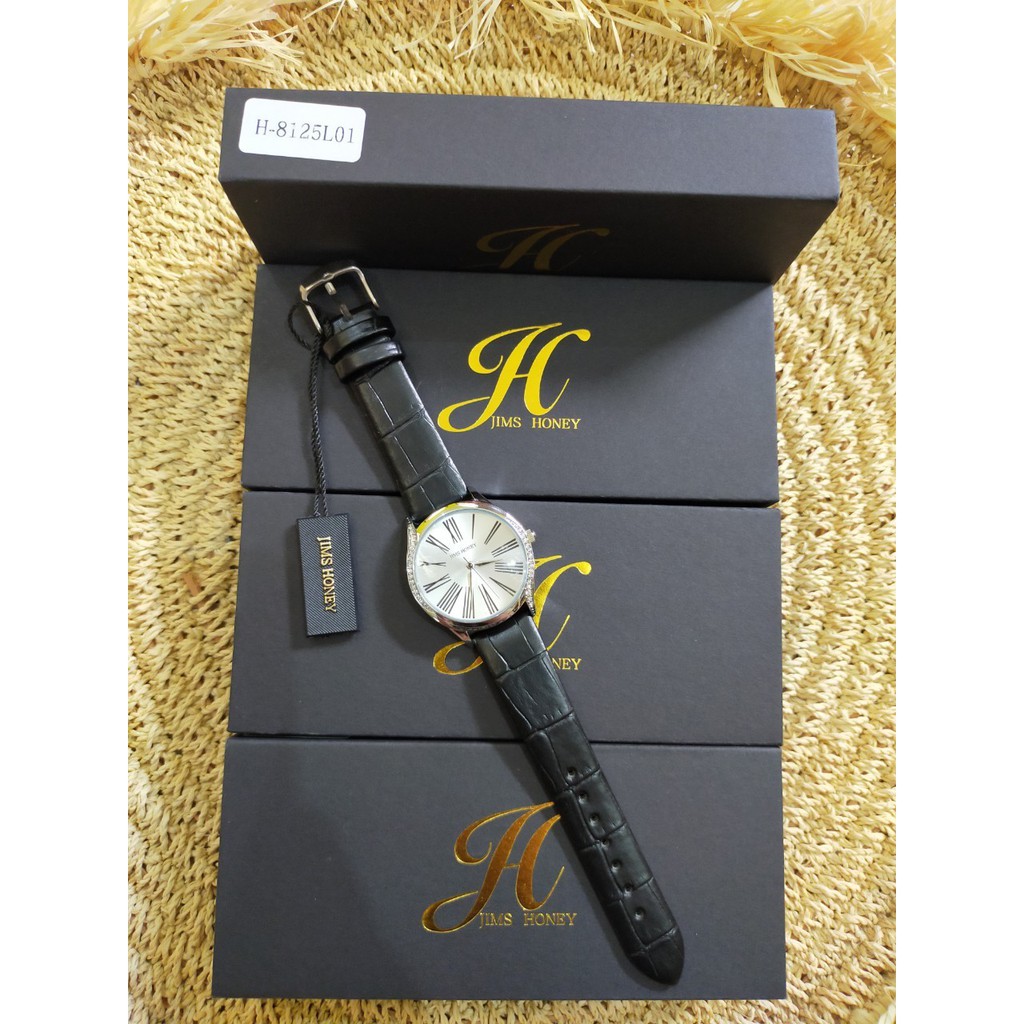 JAM TANGAN JIMS HONEY 8125 PLUS-L01 HITAM 