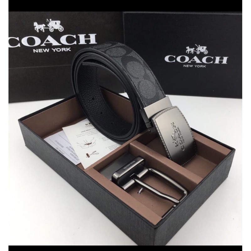 COACH BELT SIGNATURE LEATHER ORIGINAL