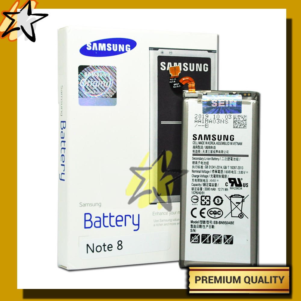 Baterai SAMSUNG NOTE 8 SAMSUNG GALAXY NOTE 8 Batre Battery Original