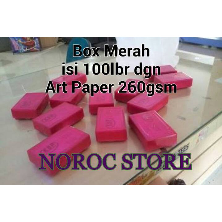 

Box Kartu Nama Merah