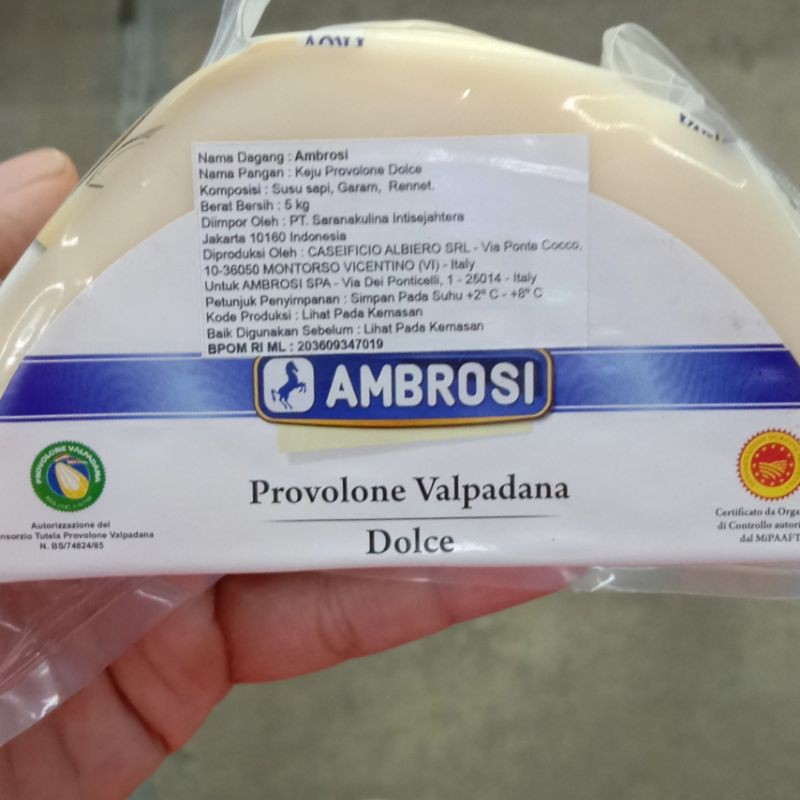 

Keju provolone amborsi 250 gr provolone cheese