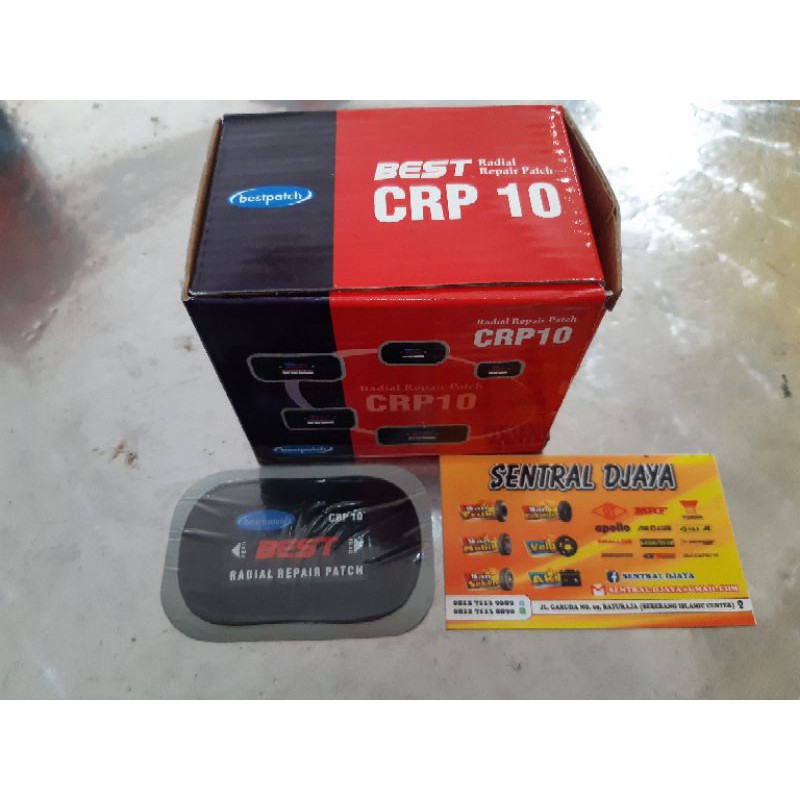 Bestpatch CRP 10 - Karet Patch / Tiptop u Tambal Ban Luar
