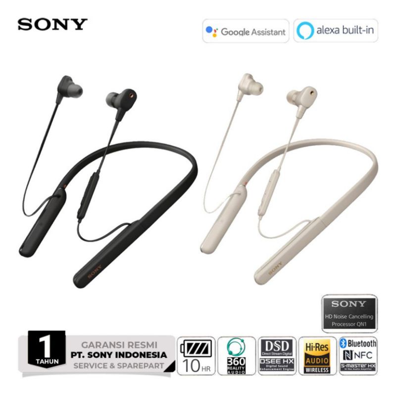 Sony WI-1000XM2 Wireless Noise Cancelling In-ear Headphones