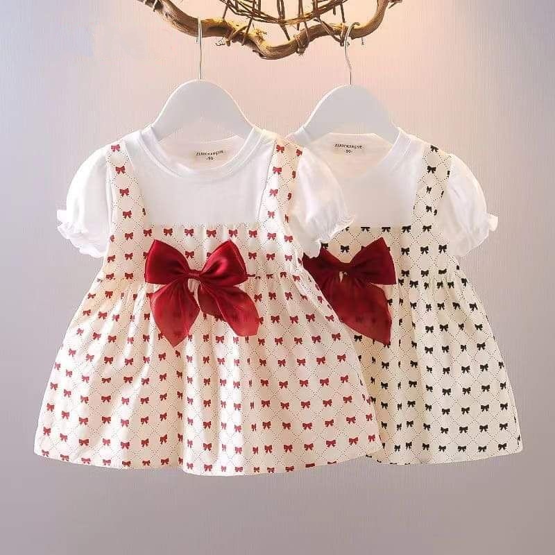 Baju Dress Premium Bayi Anak Perempuan Terbaru Import