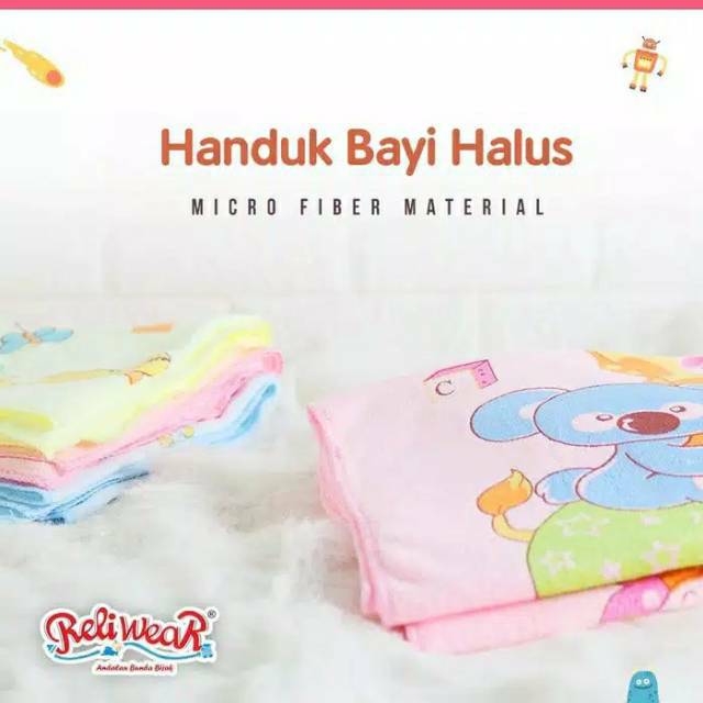 Handuk Reliwear / Handuk Mandi Bayi