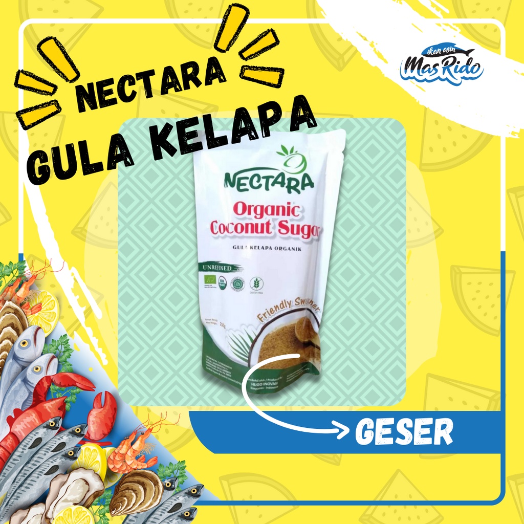 

Gula Kelapa Organik Nectara Organic Coconut Sugar Gula Kelapa Organik