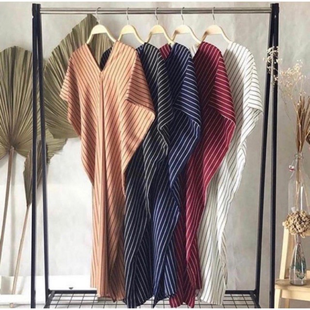 STRIPE VNECK TUNIK