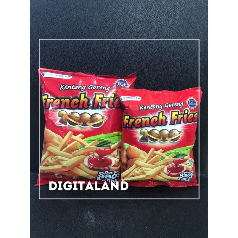 

French Fries Kentang 2000 Makanan Ringan Snack 28 gr / 62 gr