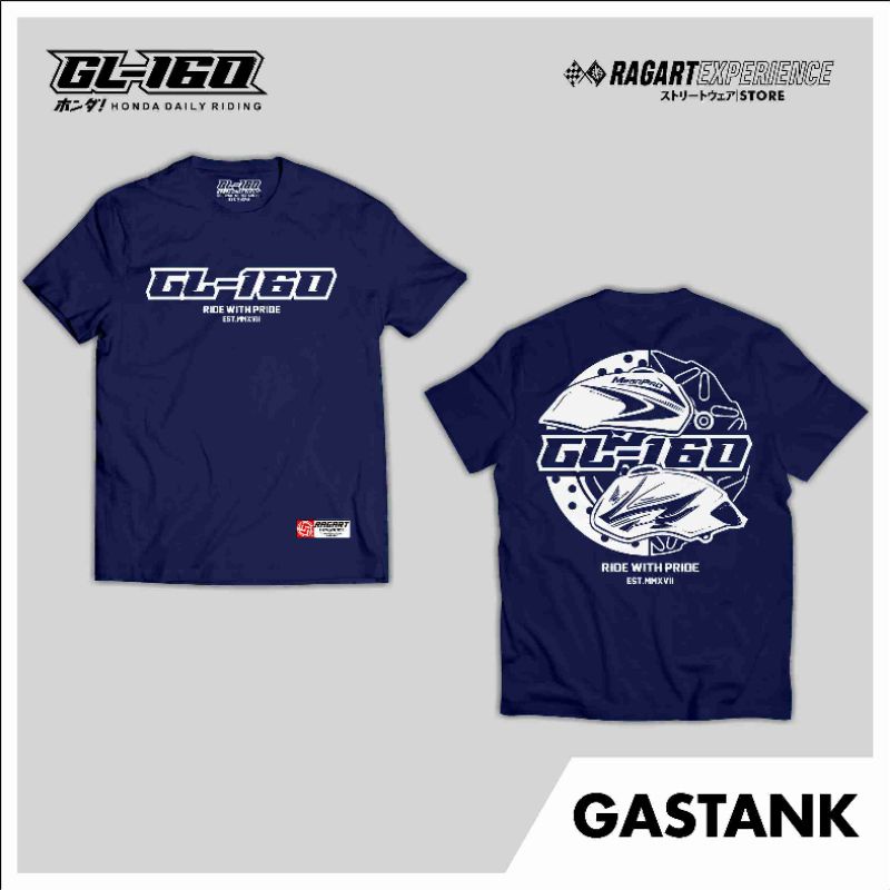 KAOS GL 160 GASTANK NAVY / KAOS MEGAPRO / KAOS HEREX