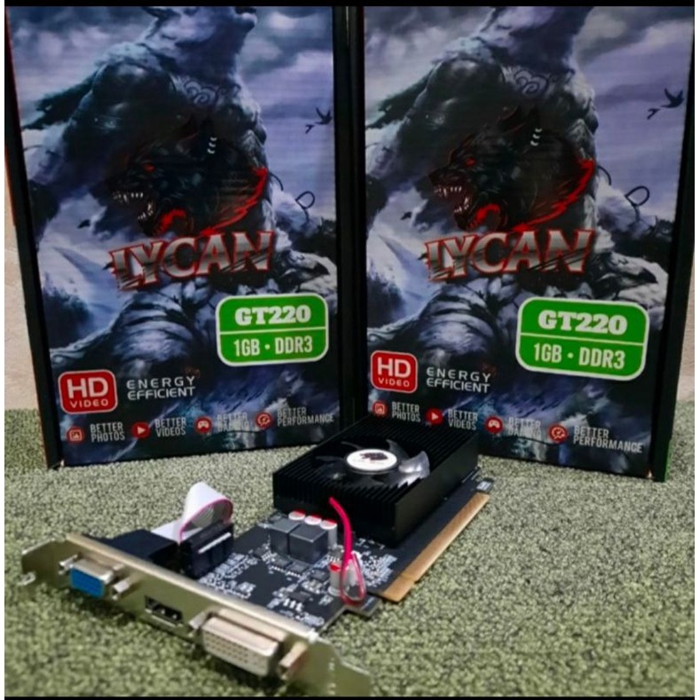 VGA CARD GEFORCE LYCAN GT220 DDR3 1GB