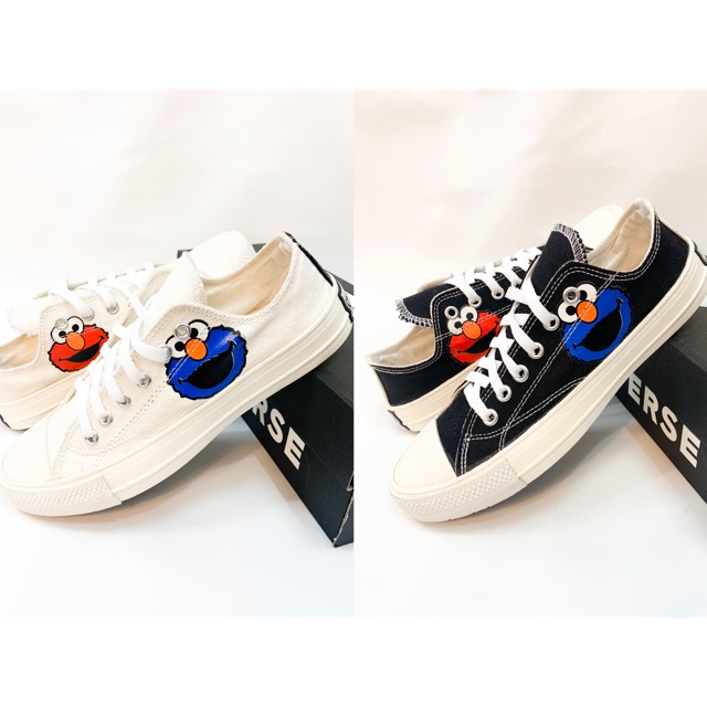  READY SEPATU  CONVERSE  x ELMO EDITION  LIMITED  EDITION  