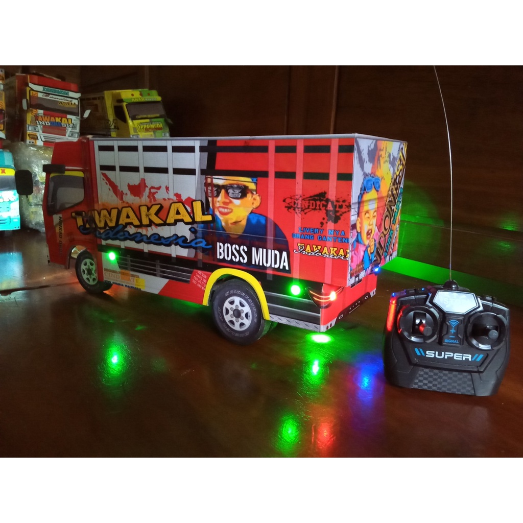 Miniatur truk oleng REMOTE CONTROL RC