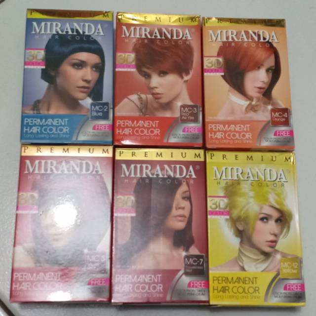 MIRANDA HAIR COLOR / PEWARNA RAMBUT MIRANDA