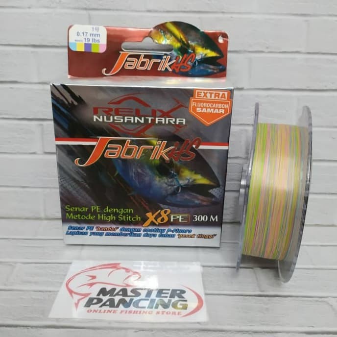 Senar Pe Relix Nusantara Jabrik HS X8 Pe 1 - 300m