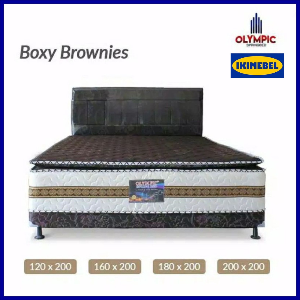 KASUR SPRING BED SET BOXY OLYMPIC