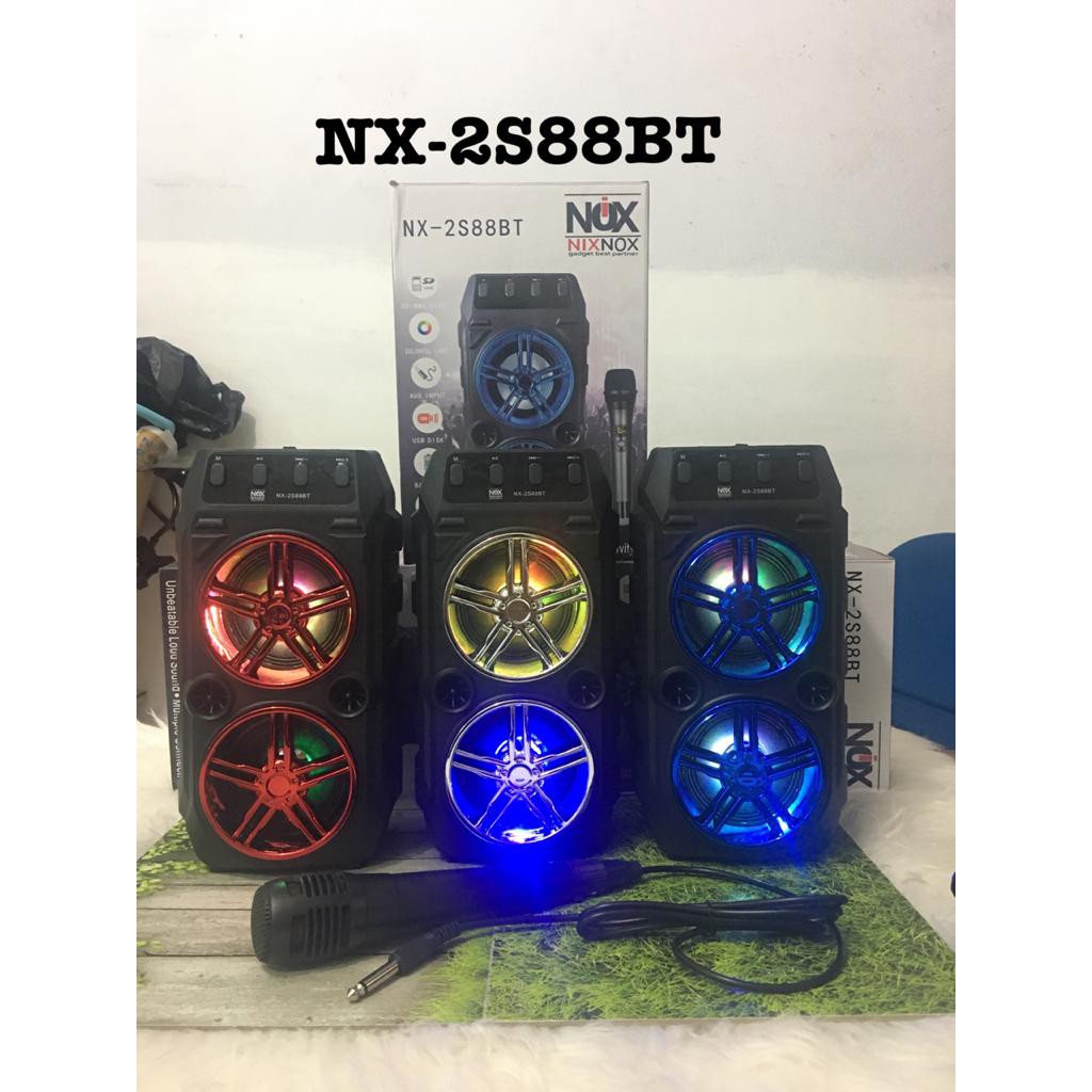 SPEAKER BLUETOOTH NX-2S88BT PLUS MIC KARAOKE