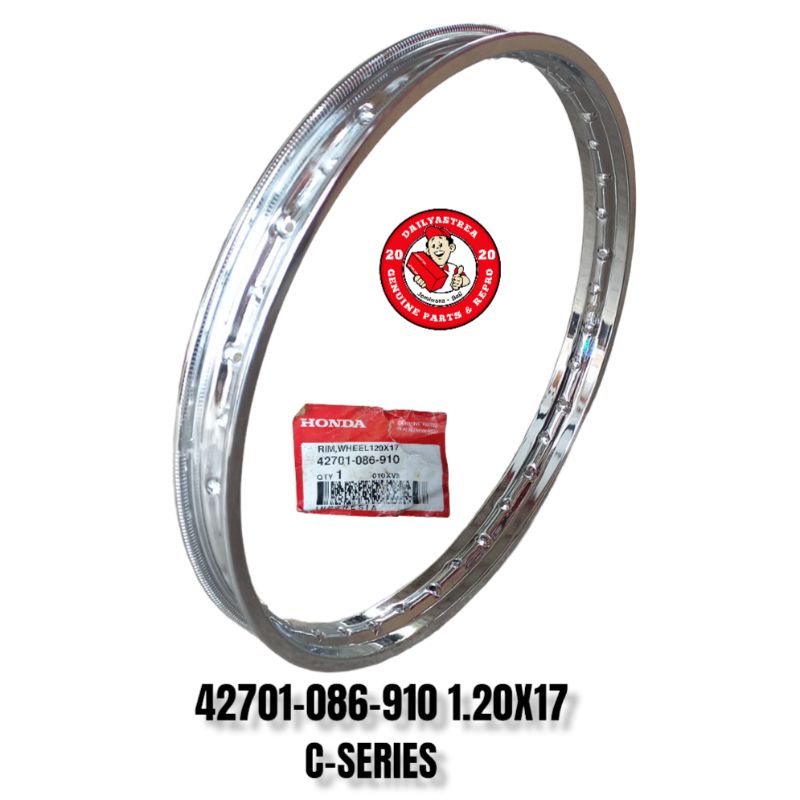 RIM WHEEL VELG VELK RUJI JARI JARI HM 1.20X17 HONDA ASTREA STAR PRIMA GRAND LEGENDA ORIGINAL ORI 427