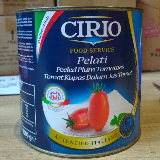 

Cirio Canned Whole Peeled Tomatoes
