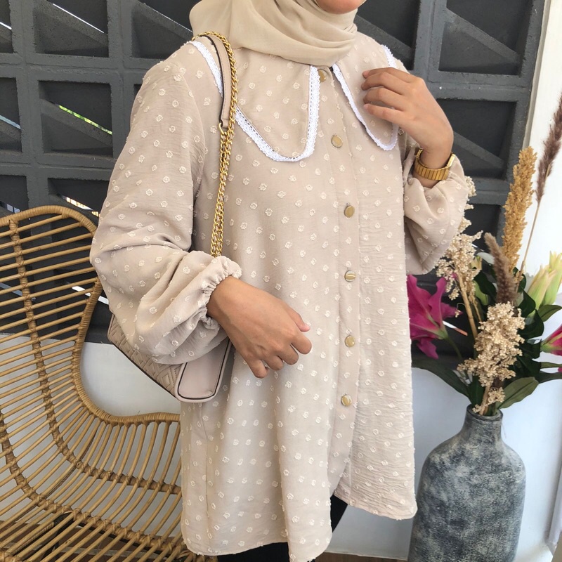 Luna Blouse - Atasan Wanita/ Blouse Wanita/Kemeja Wanita