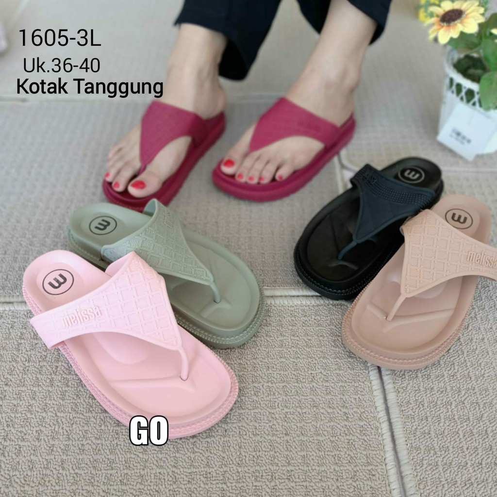 gof SANDAL JEPIT WEDGES MELISSA 1605-3L