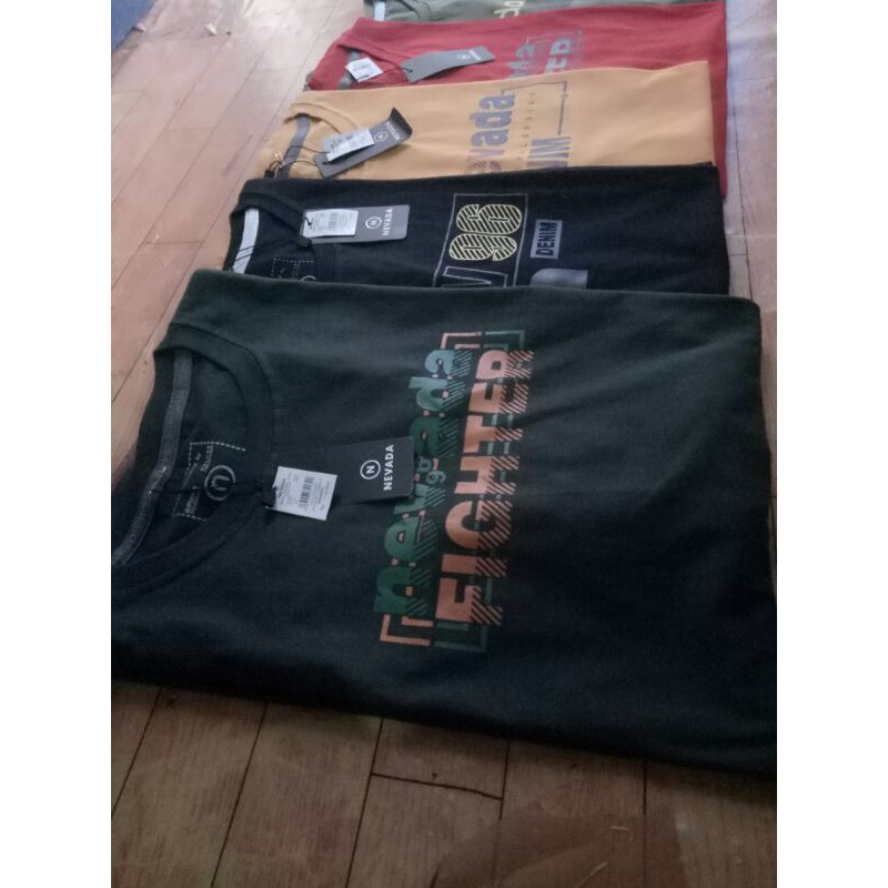 Kaos Pria Nevada100.000 3pcs